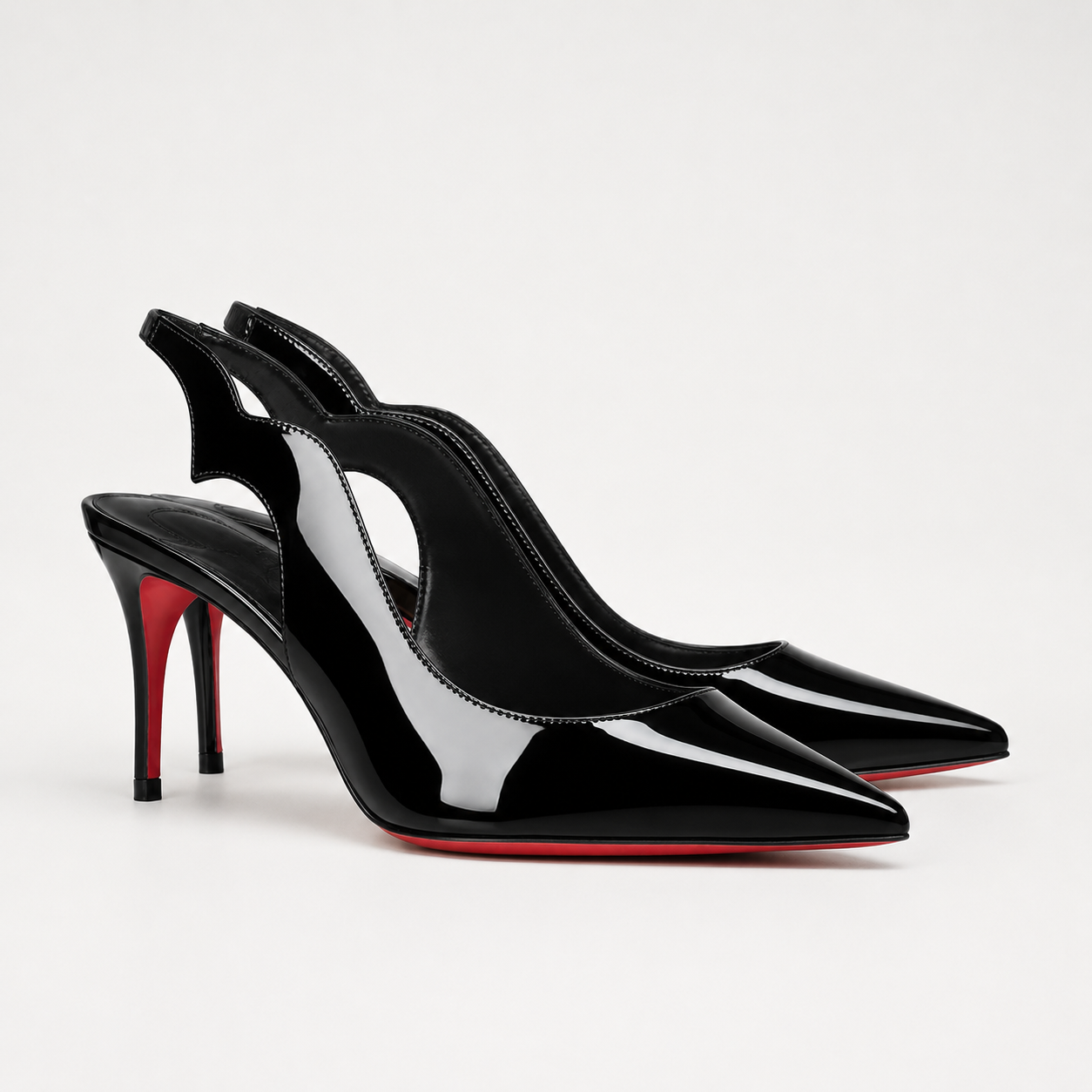 Red Bottom Slingback Heels