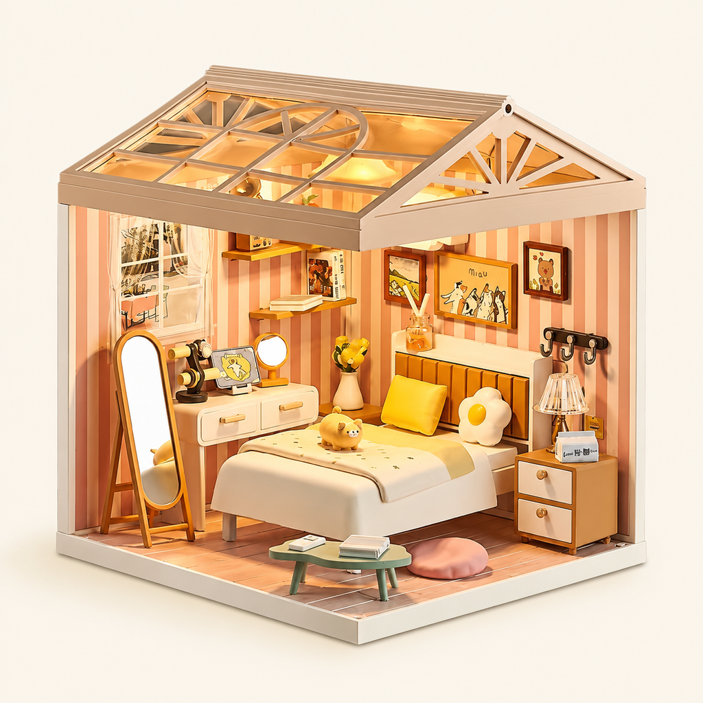 DIY Miniature Room Building Kit