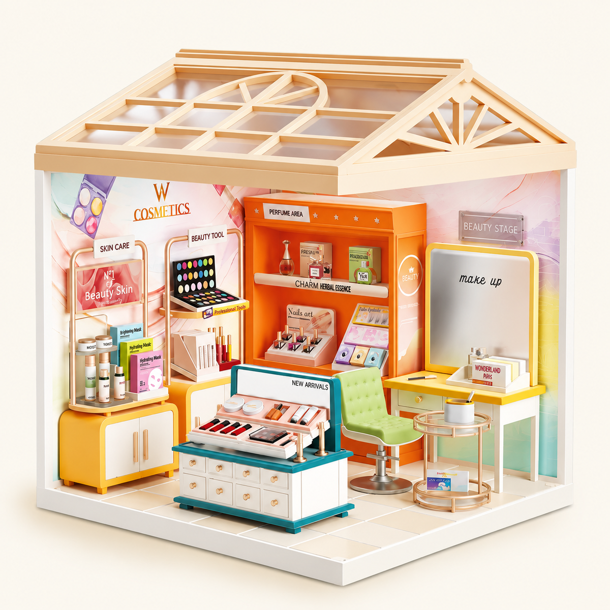 DIY Miniature Room Building Kit