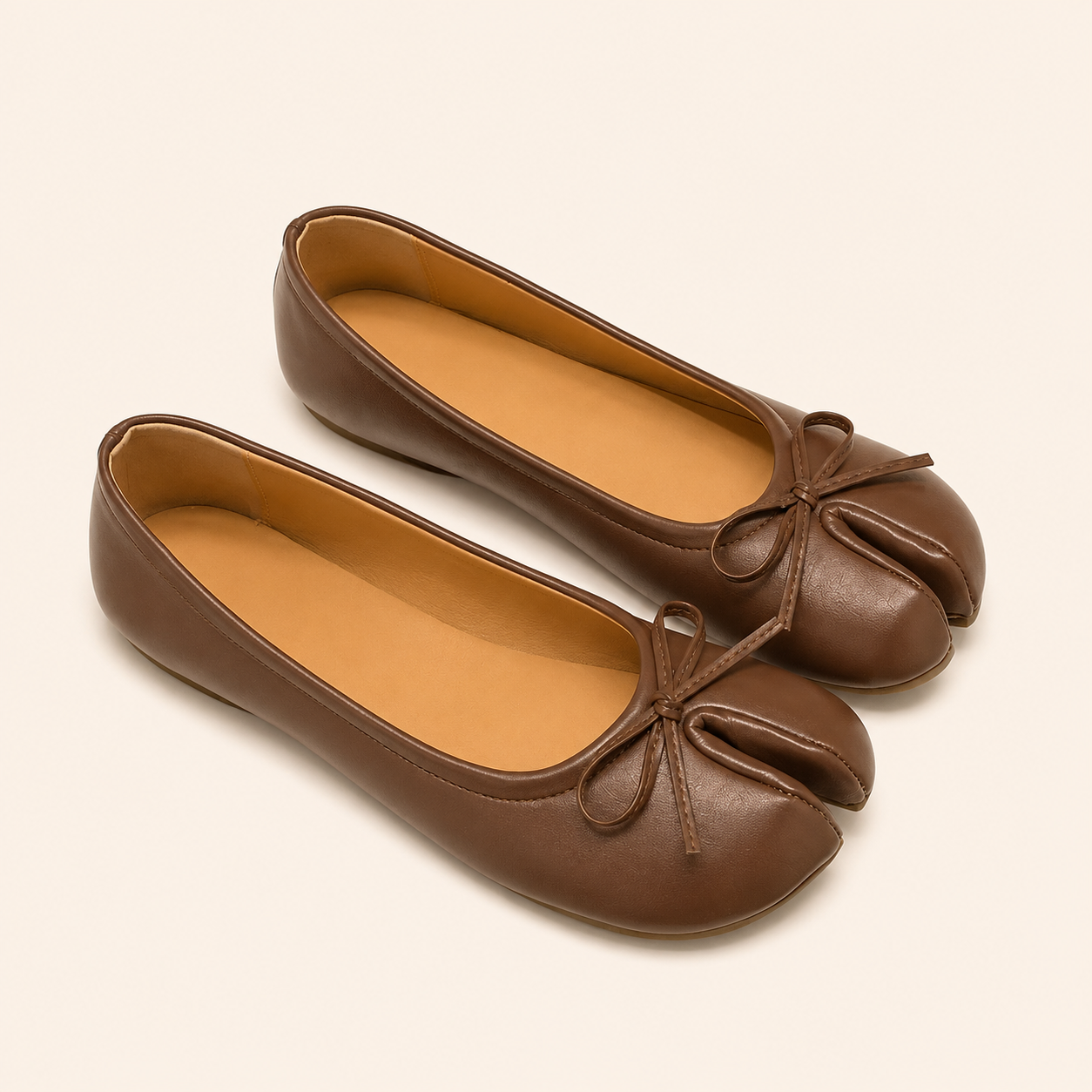 Split-Toe Ballet Flats