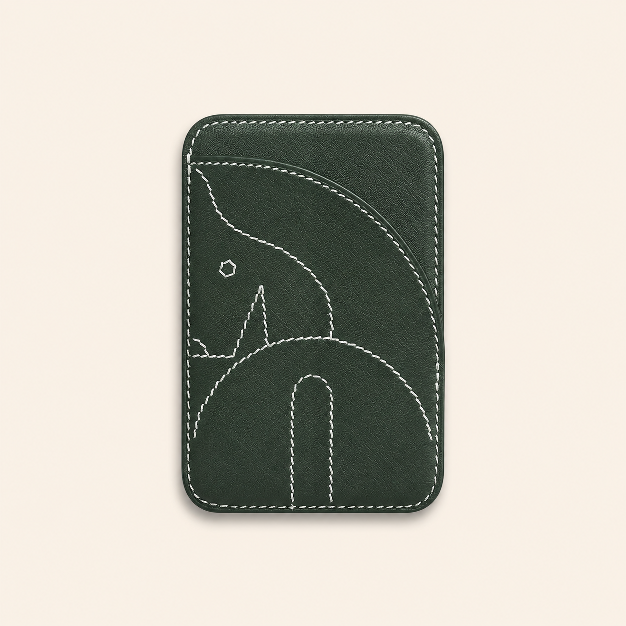 Leather Magnetic Card Holder