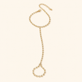 Rhinestone Hand Chain