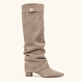 Suede Heeled Boots