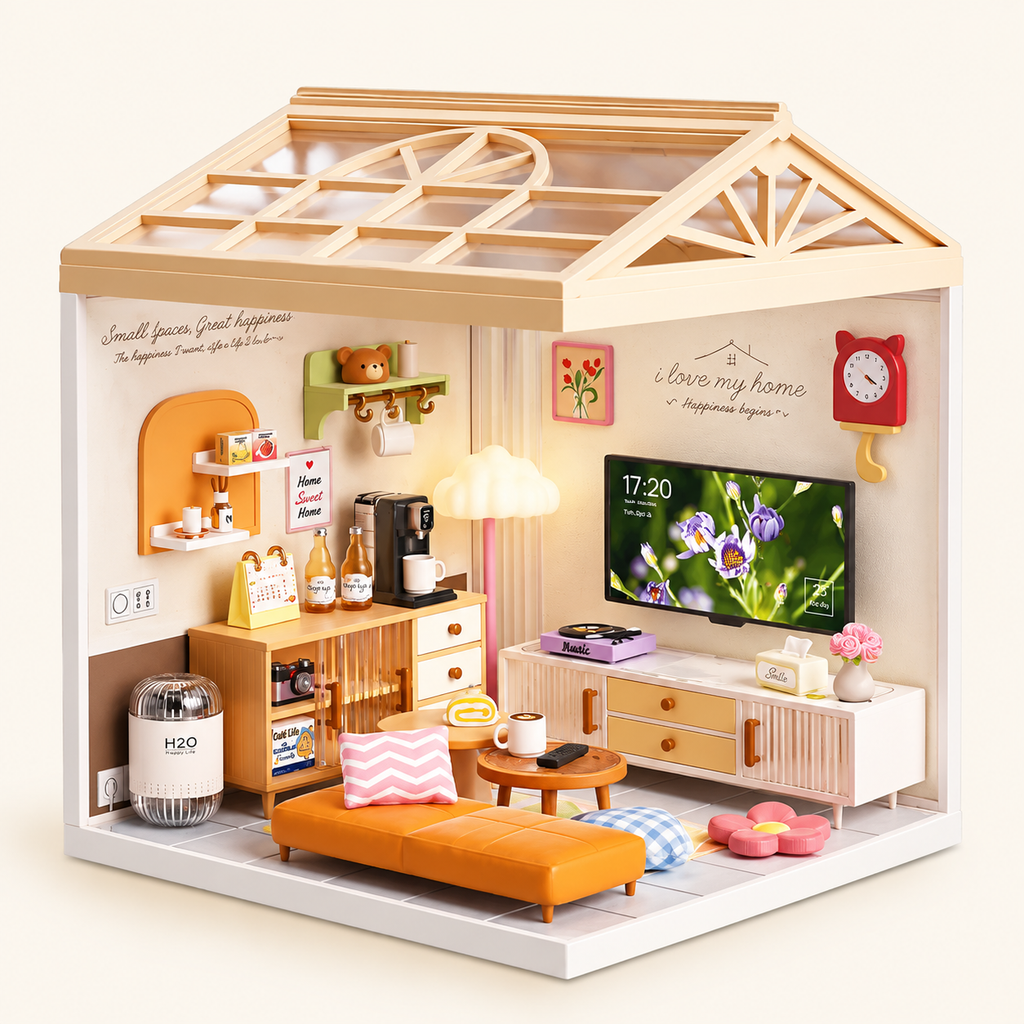DIY Miniature Room Building Kit