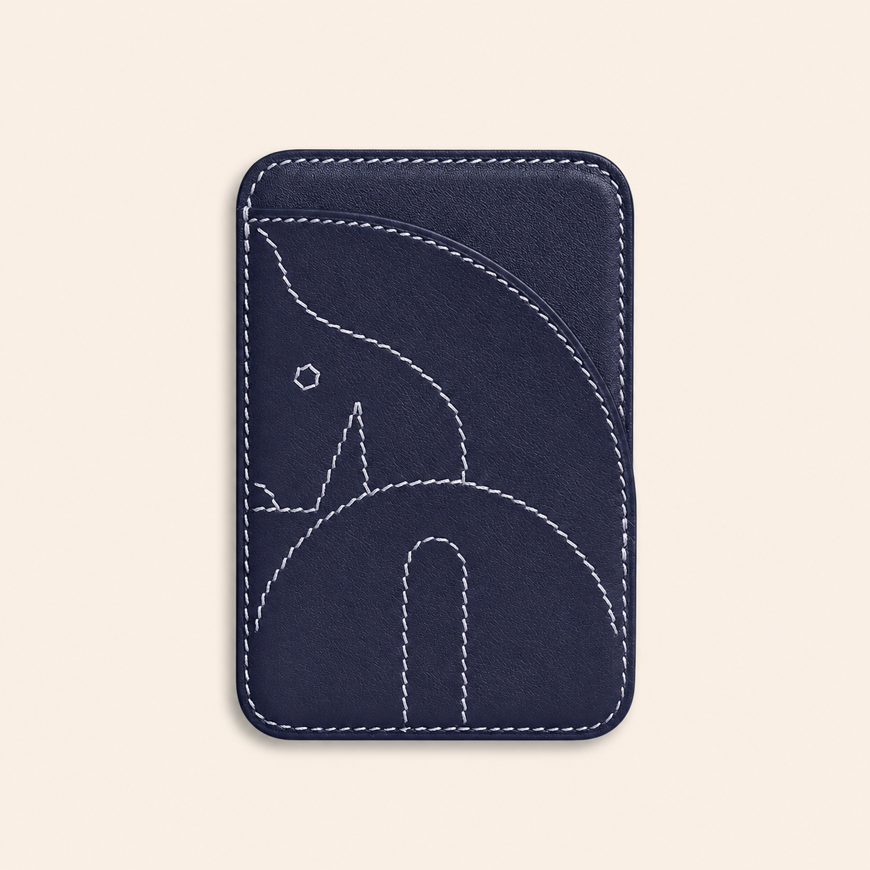 Leather Magnetic Card Holder