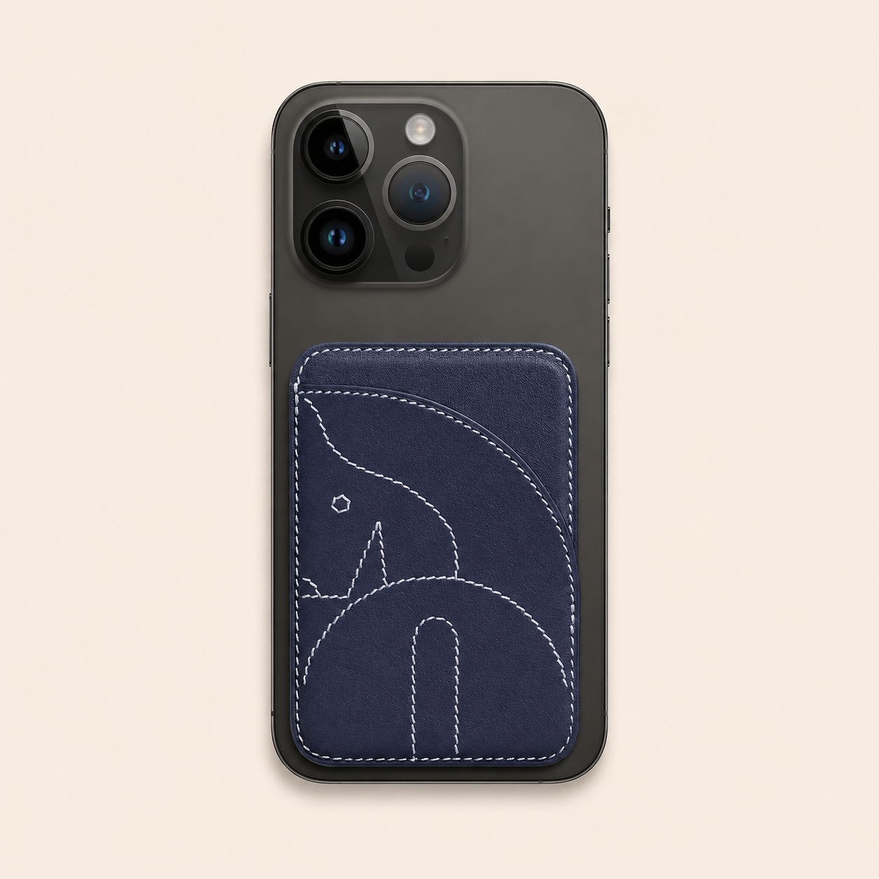 Leather Magnetic Card Holder