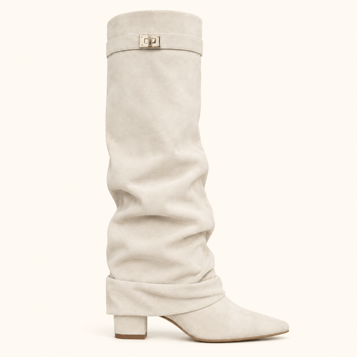 Suede Heeled Boots