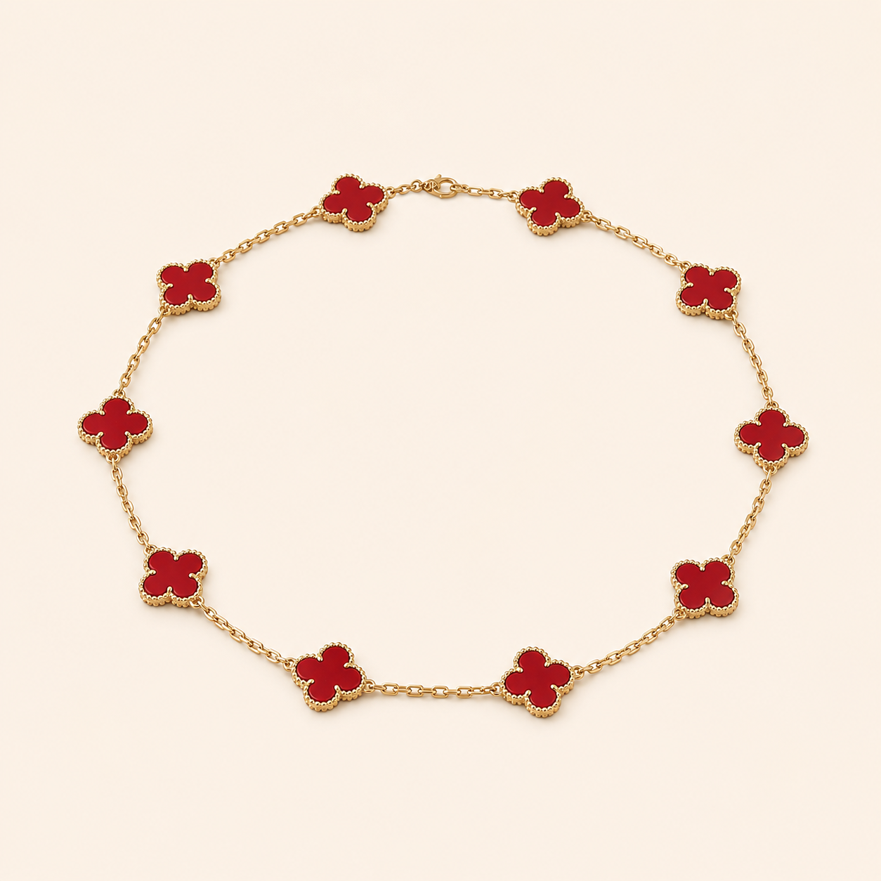 Multi-Clover Necklace