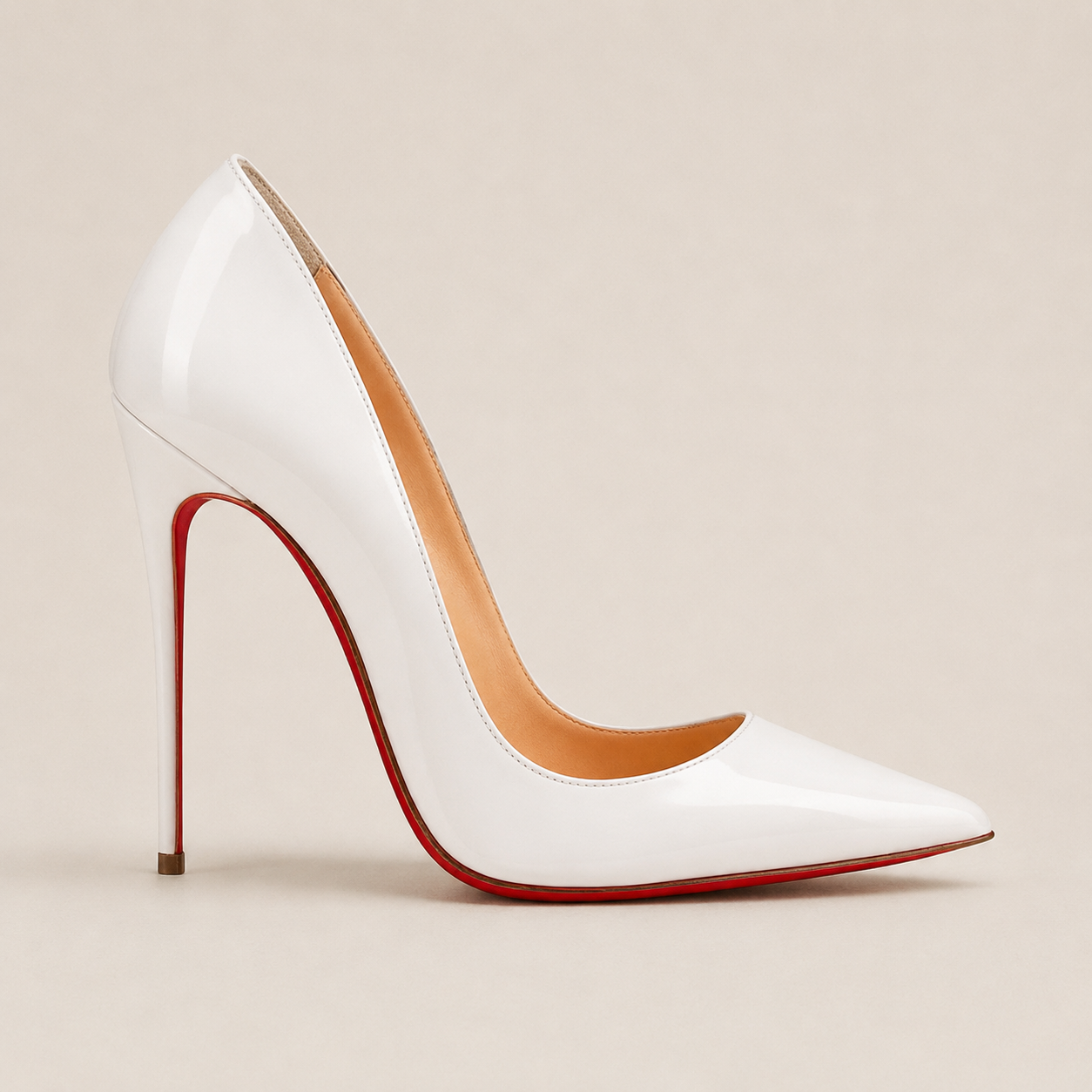 Red Bottom Heels White